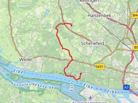 Waldenau to Blankenese Walk
