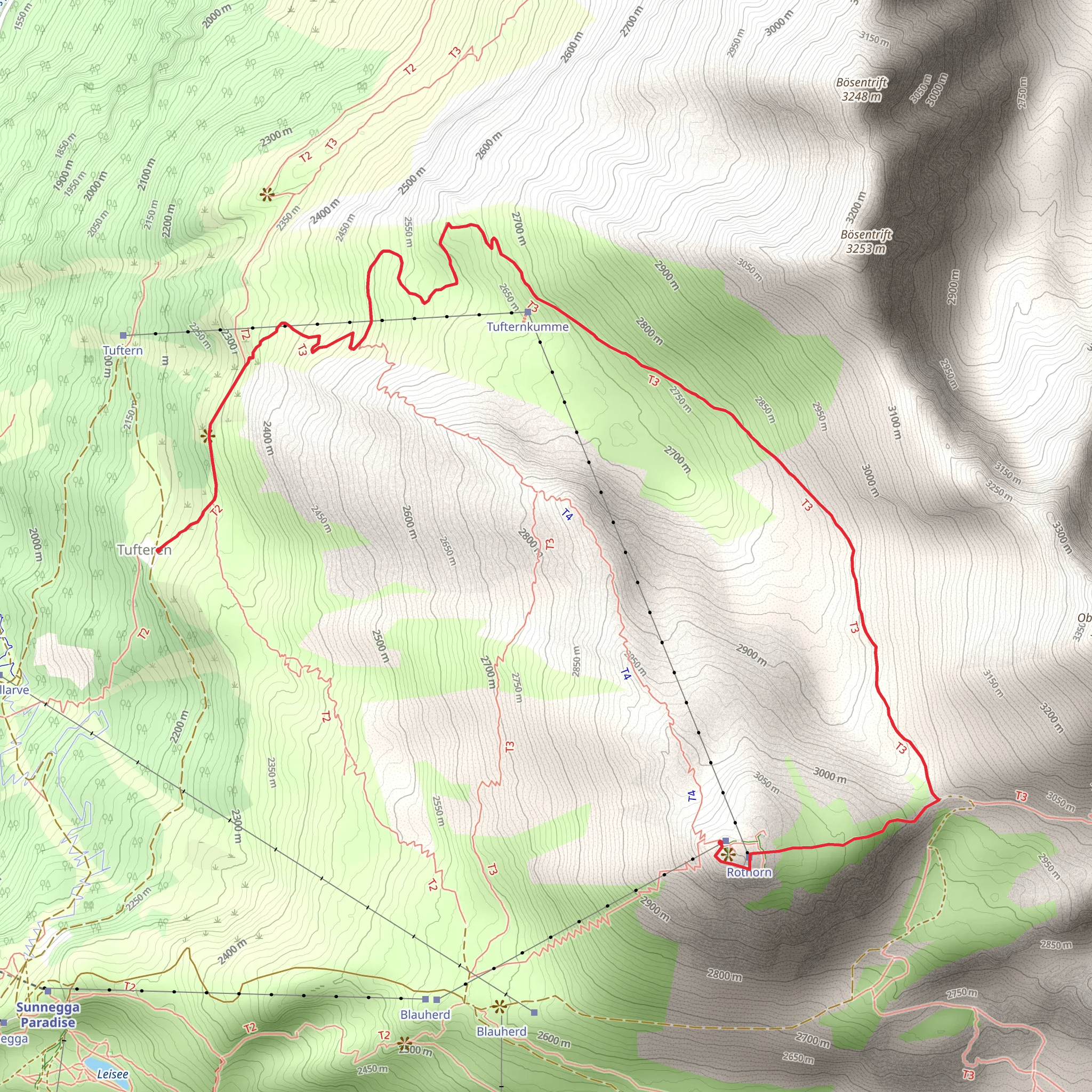Chamois Trail - Nr 5 mobile static map