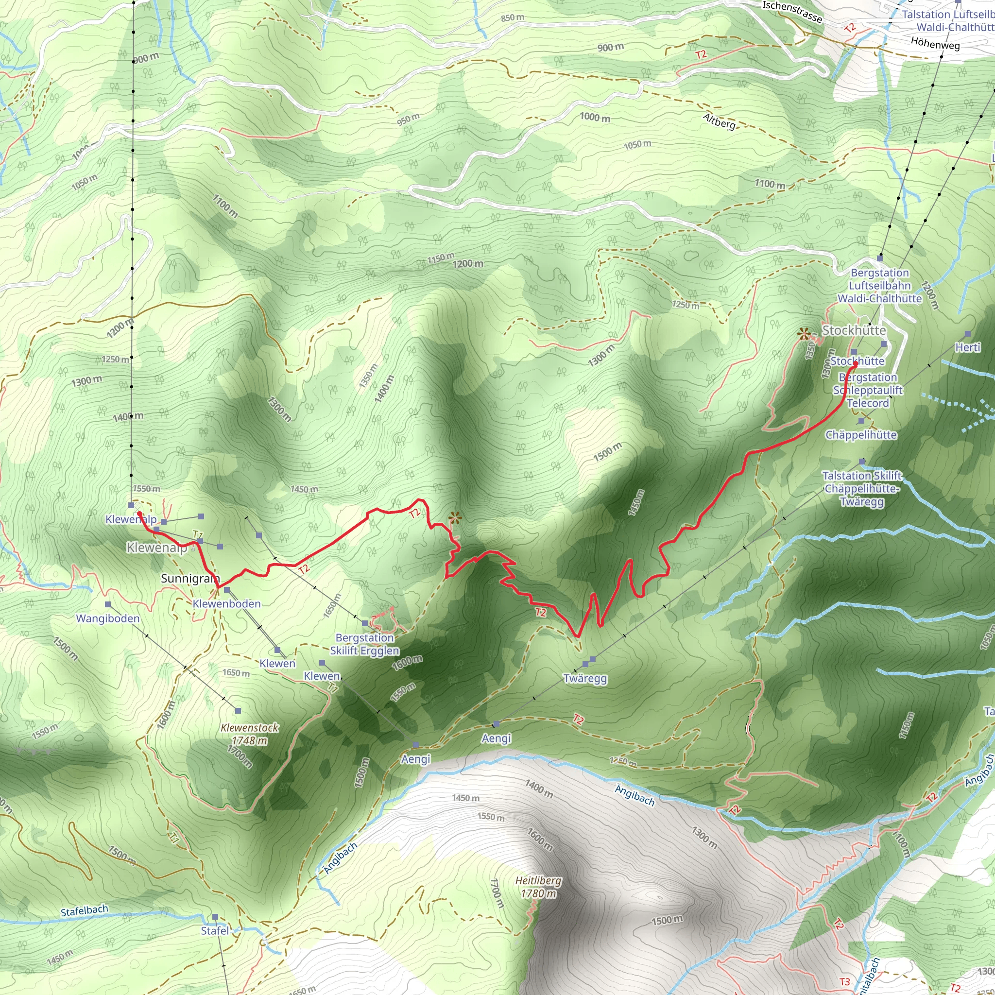 Klewenalp-Stollen-Stockhütte mobile static map