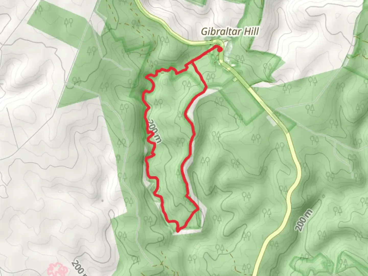 An image depicting the trail Beards Gully and Deadmans Loop Trail and its surrounding area.