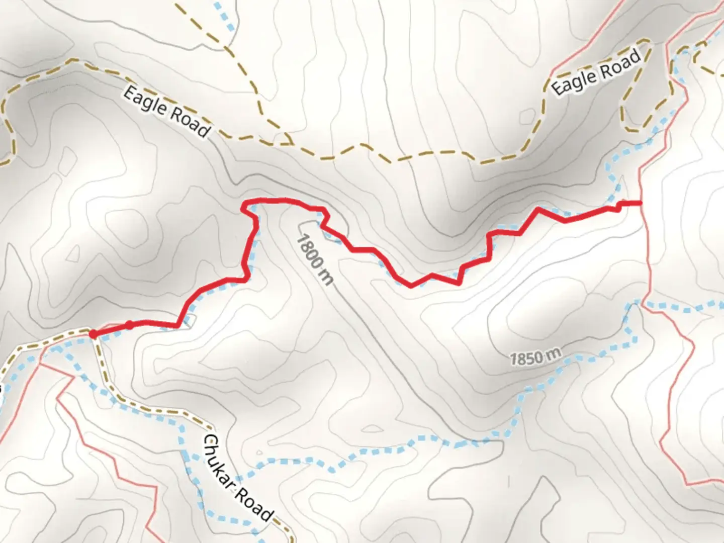 An image depicting the trail Eagle Valley and its surrounding area.