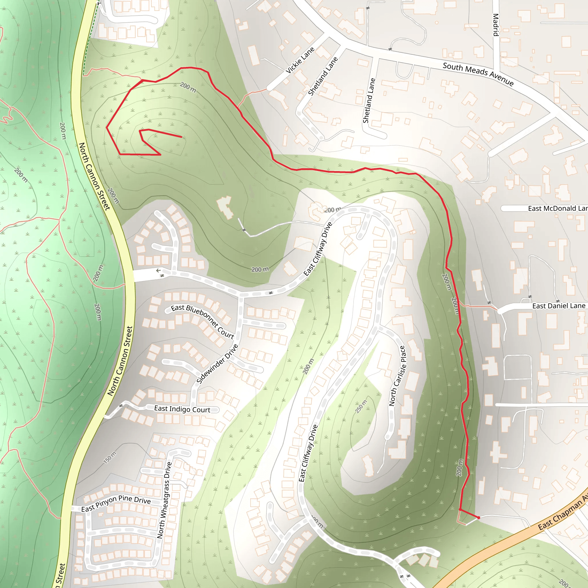Bouer Walk mobile static map