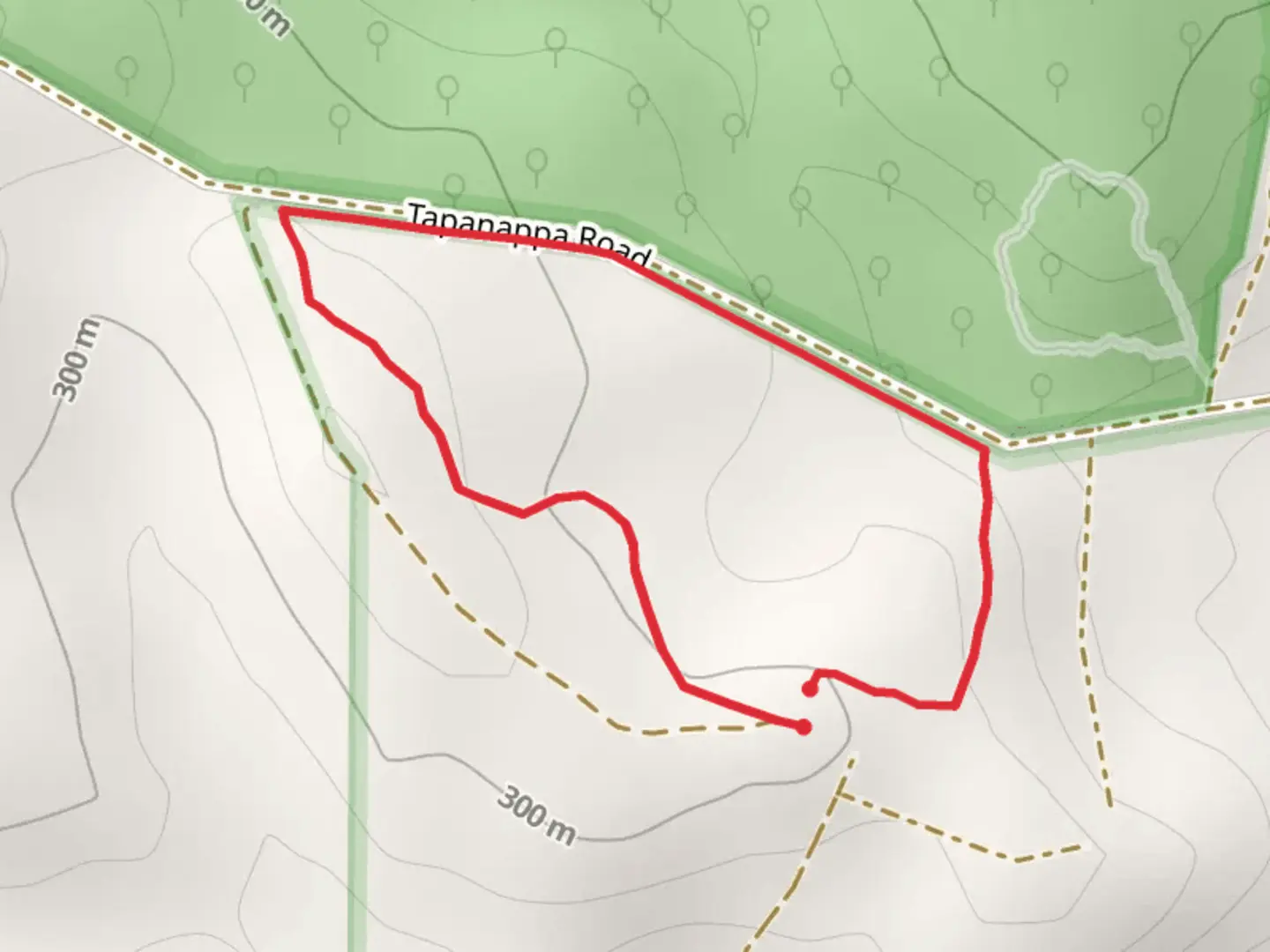 An image depicting the trail Forest Circuit Walk - Deep Creek and its surrounding area.