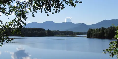 An image depicting the trail Maine Hut Trail - North and its surrounding area.