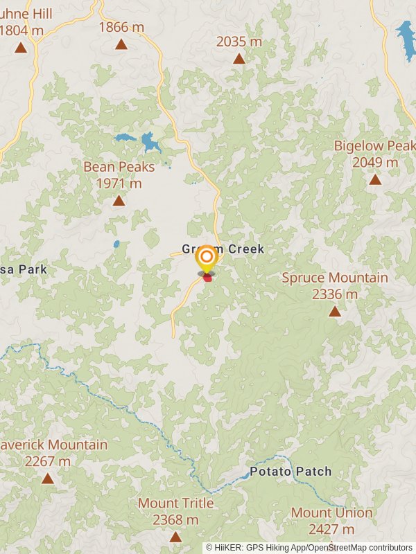 Groom Creek Nature Trail for the Blind Loop