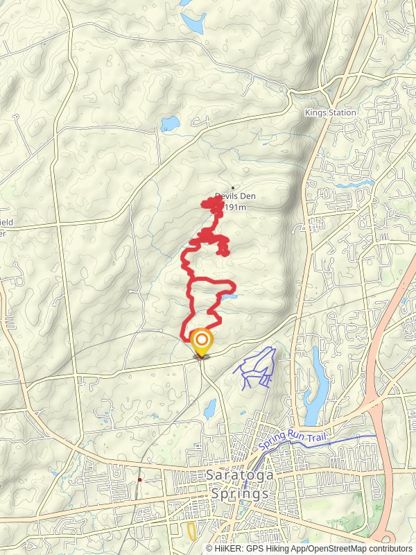 Backstretch - Lucy's Point to Devil's Den via Main Trail