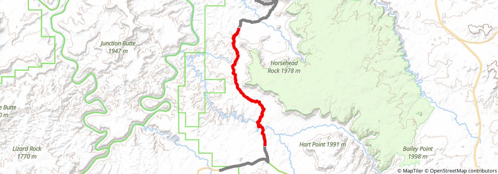 American Discovery Trail South Route stage 294 Map