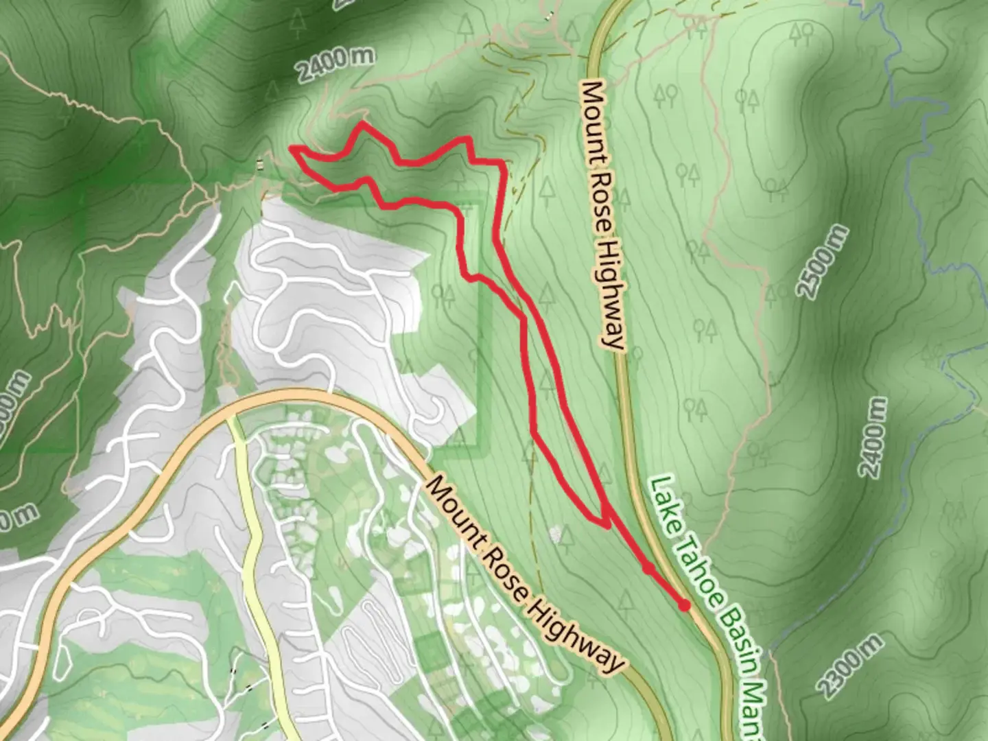 An image depicting the trail BP Loop and its surrounding area.