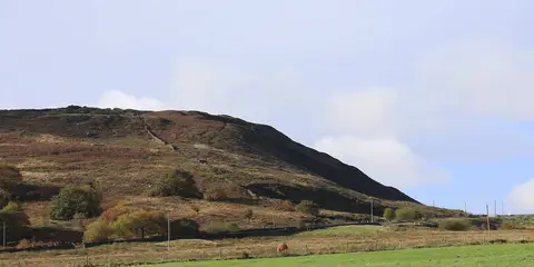 An image depicting the trail Cupwith and Shooter's Nab from Marsden and its surrounding area.