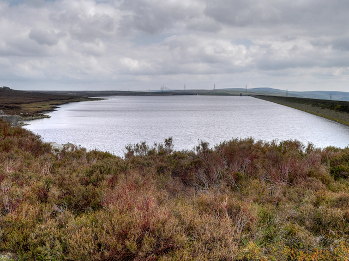 An image depicting the trail Warland and Blackstone Edge Reservoir Loop and its surrounding area.