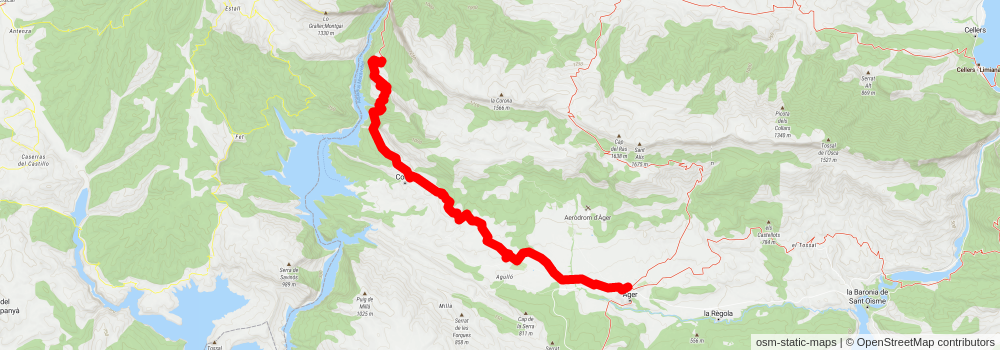 GR 1 Sender Historic stage 23 Map