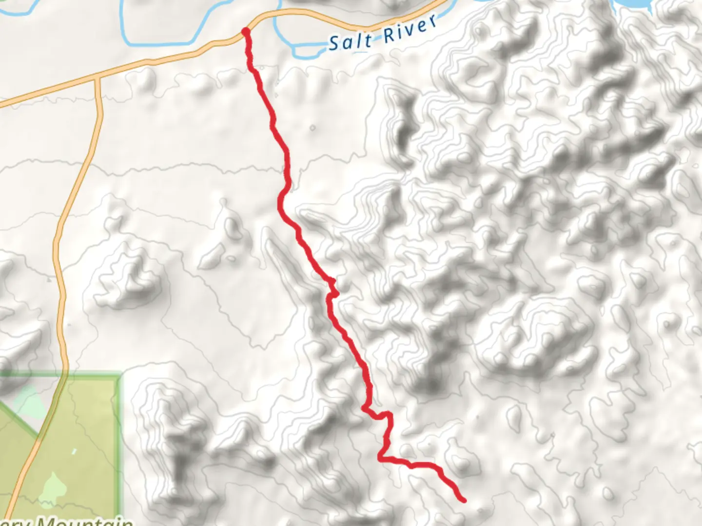 An image depicting the trail Phon D Sutton Trail and its surrounding area.