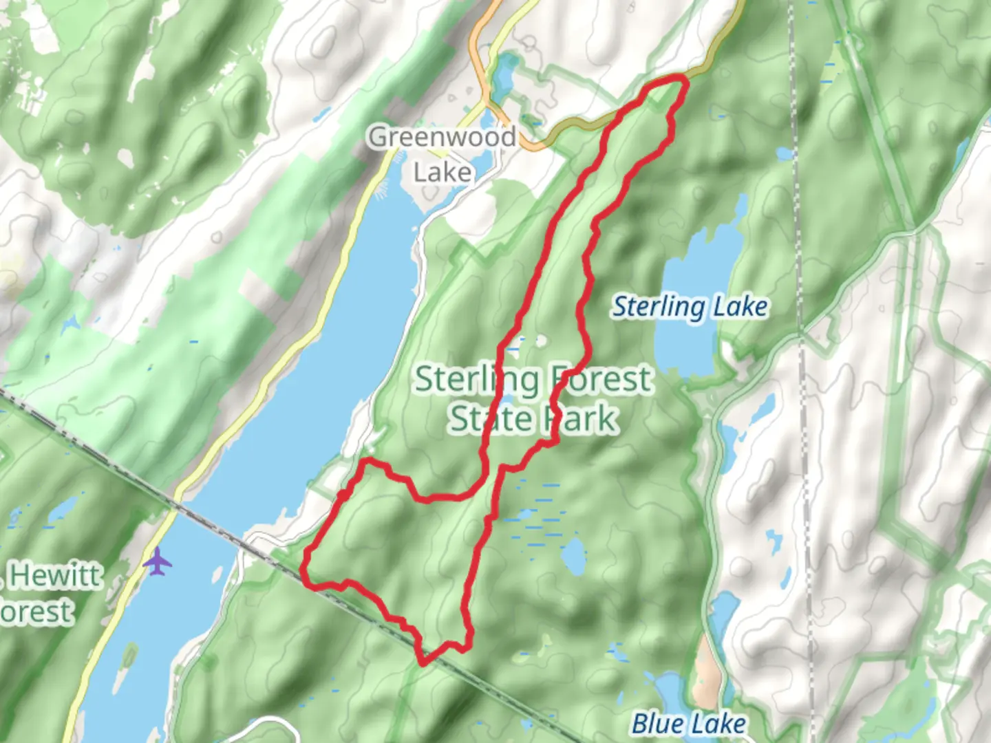 An image depicting the trail Lake to Lake Trail Loop via West Valley Trail and its surrounding area.