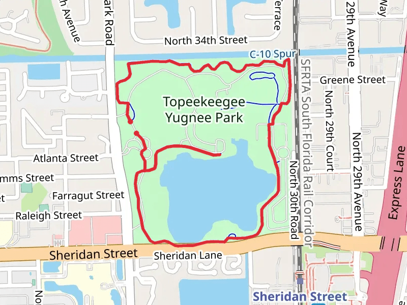 Topeekeegee Yugnee Park Loop
