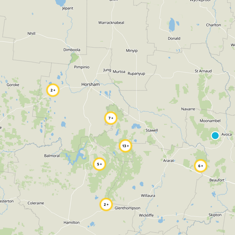 Shire of Northern Grampians Static Map