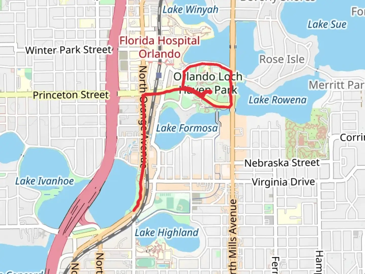 An image depicting the trail Dinky Line - Gaston Edwards Loop Trail and its surrounding area.