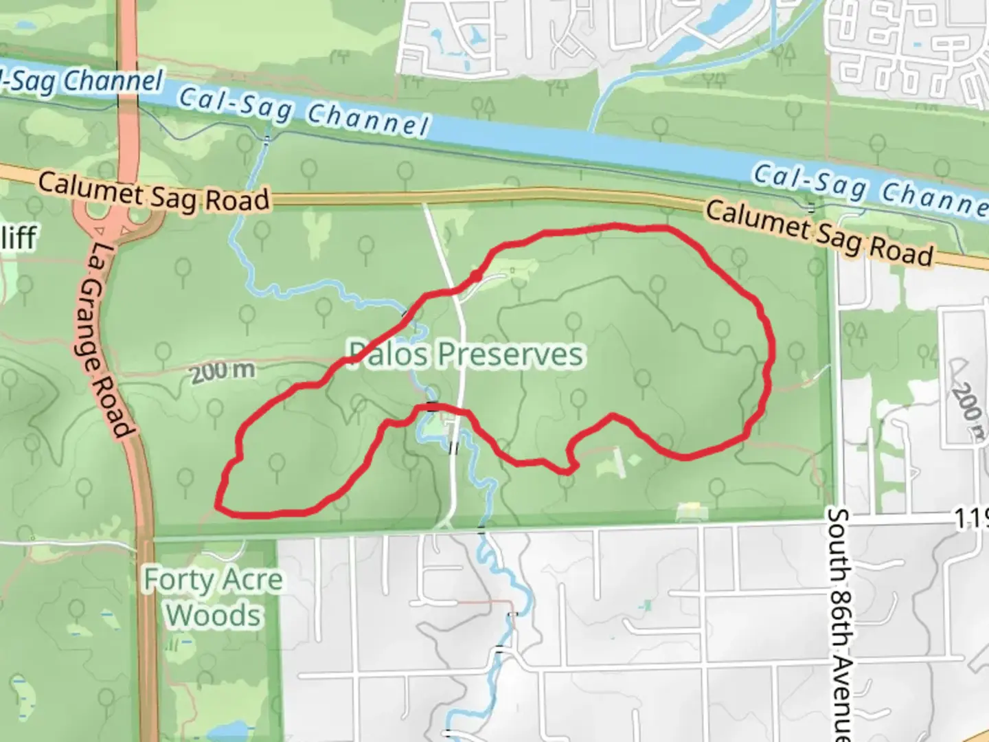 An image depicting the trail Sag Valley Yellow Unpaved Loop Trail and its surrounding area.