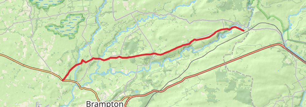 Hadrian’s Wall Path (East to West) 10-Day Moderate Tour (Hillwalk Tours) stage 6 Map