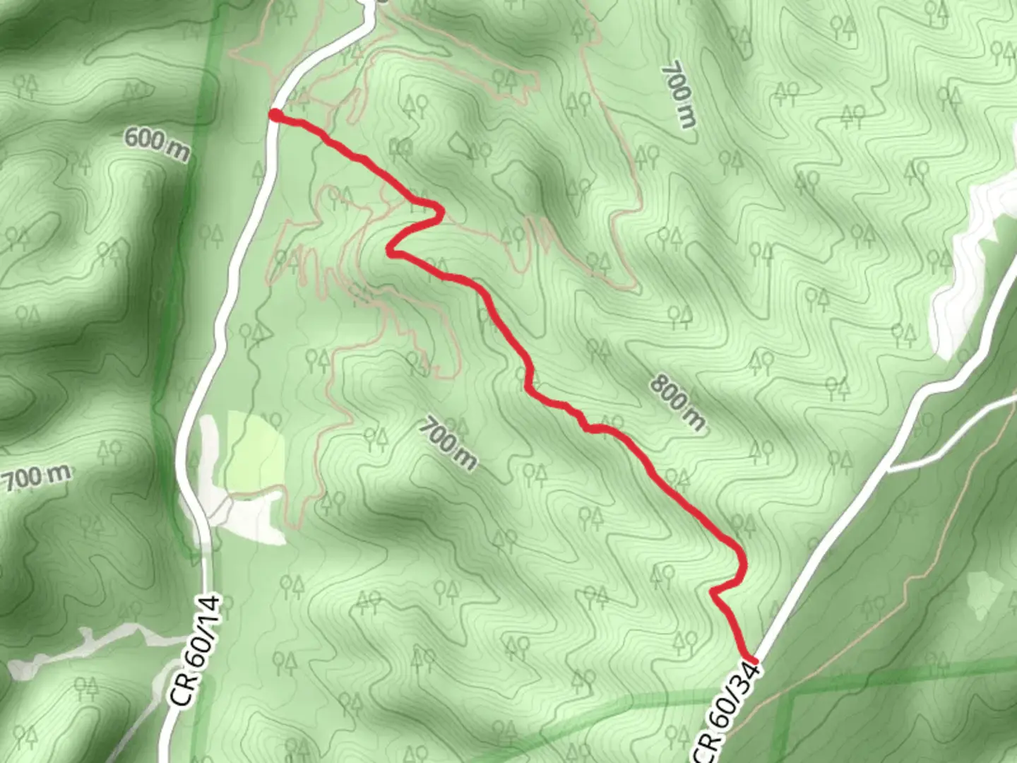 An image depicting the trail Youngs Nature Trail and its surrounding area.