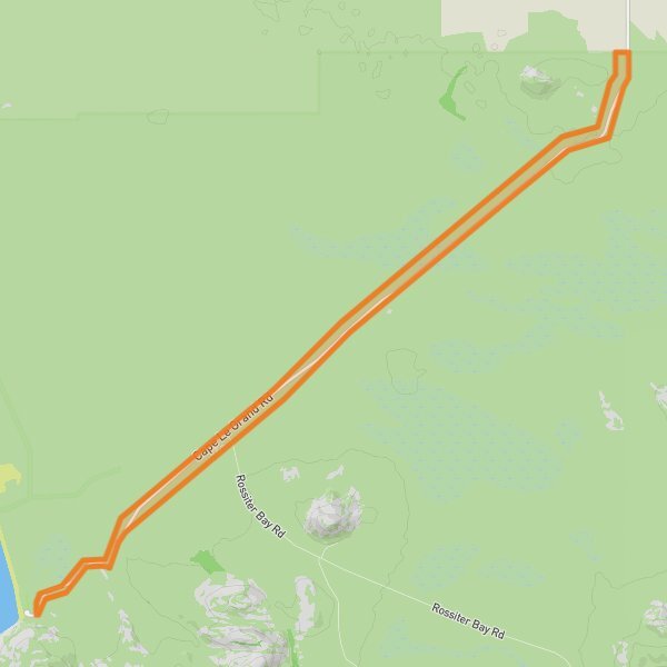 Cape Le Grand National Park mobile static map
