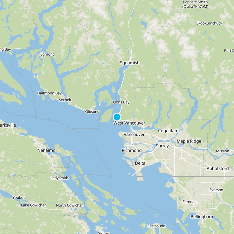 Greater Vancouver Static Map