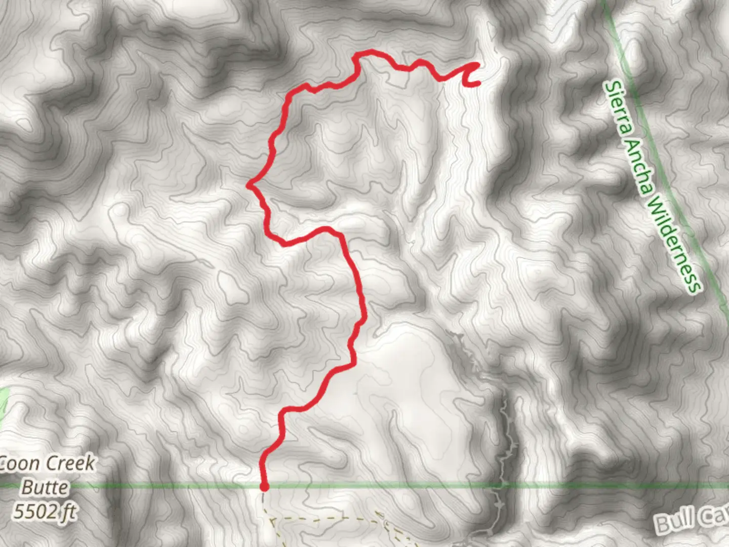 An image depicting the trail Deep Creek Trail and its surrounding area.