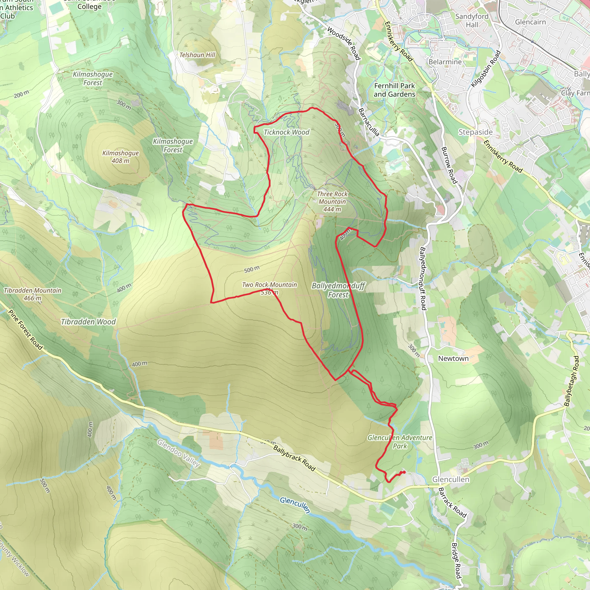 Walk the Line 2024 - Short Route mobile static map