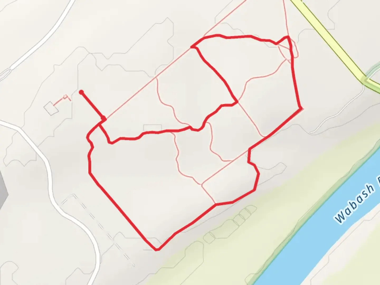 An image depicting the trail Prophetstown Trail Loop - South and its surrounding area.