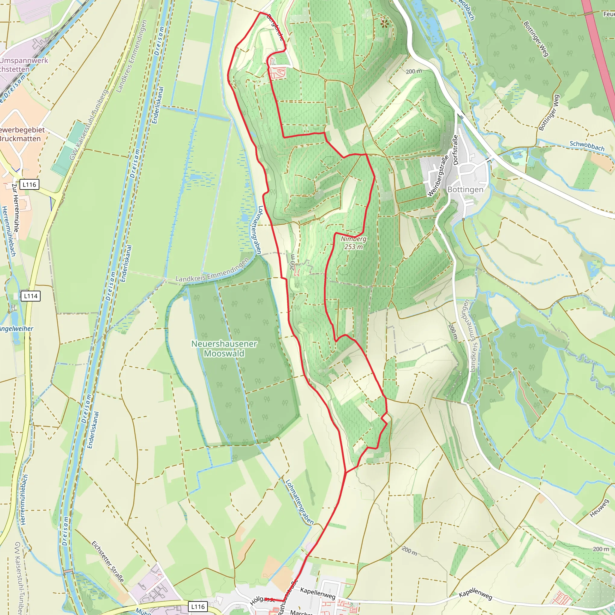 Nimberg Loop mobile static map