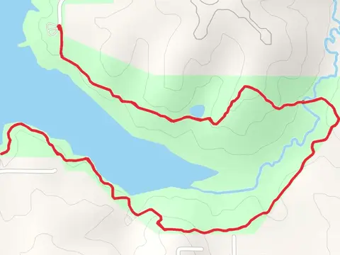 Rock Creek Lake Eastern Shore Walk