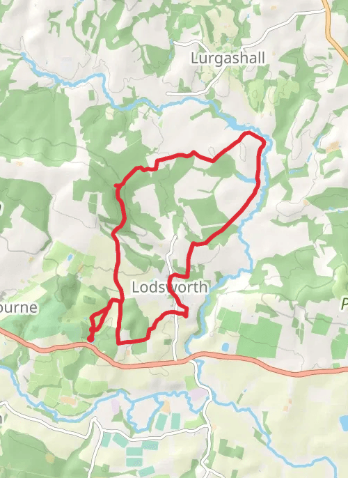 Chichester Walking mobile static map