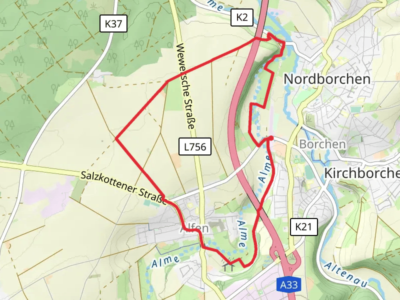 Altenau Wanderweg