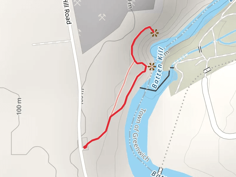 Batten Kill Shore Walk via Windy Hill Road