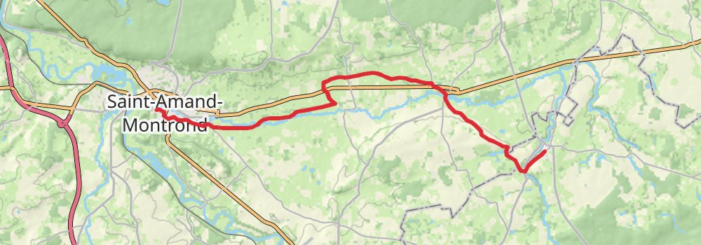 Camino Perl-Saint Jean Pied de Port via Vézelay stage 32 Map