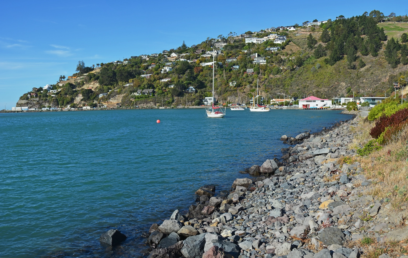 An image depicting the trail Christchurch Coastal Pathway and its surrounding area.