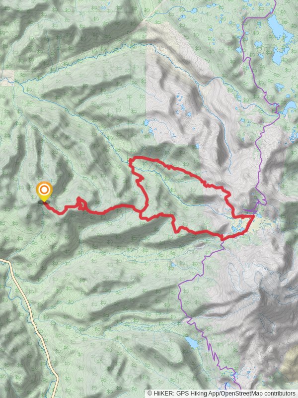 Triangulation Peak, South Breitenbush and Whitewater Loop Trail