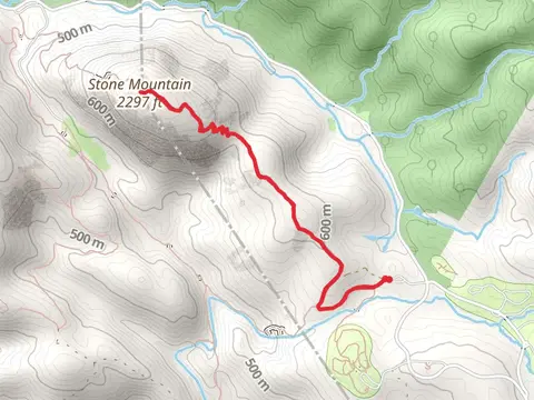 Stone Mountain via Connector Trail