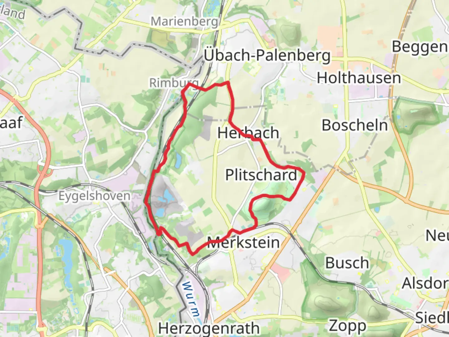 An image depicting the trail NaturFreunde Weg and its surrounding area.