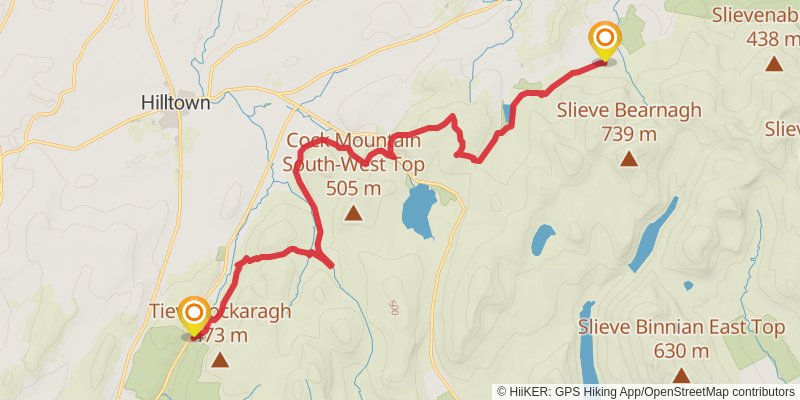 Saint Patrick’s Way - The Pilgrims Walk stage 5 Map