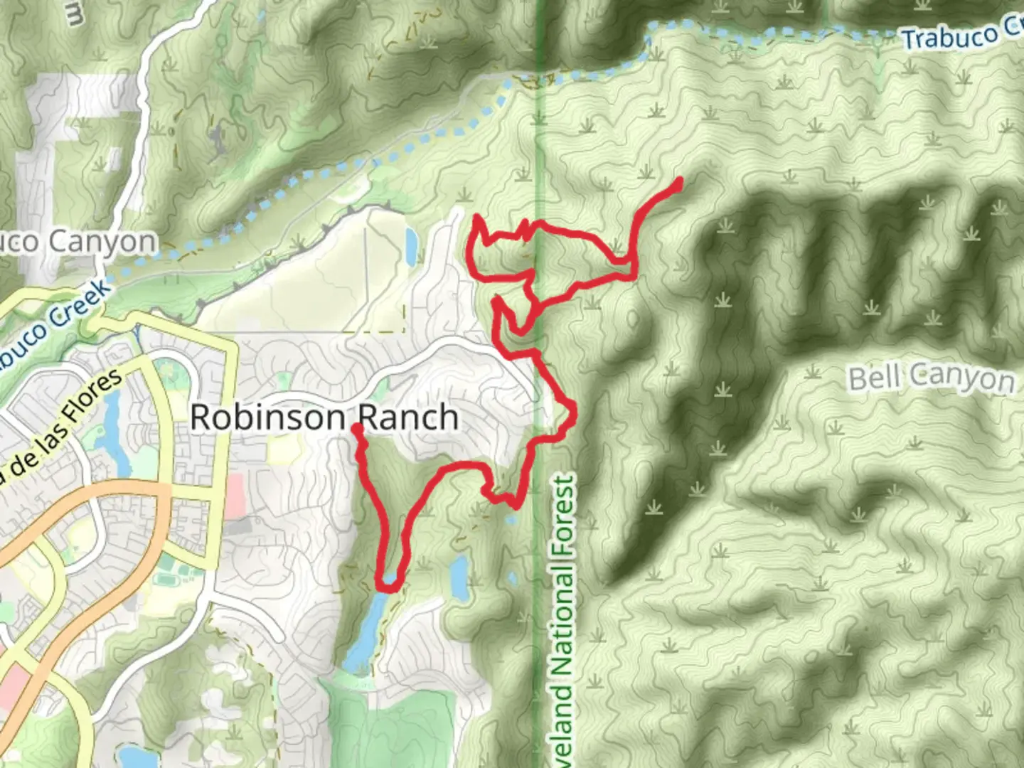 An image depicting the trail Bell View Loop Trail and its surrounding area.