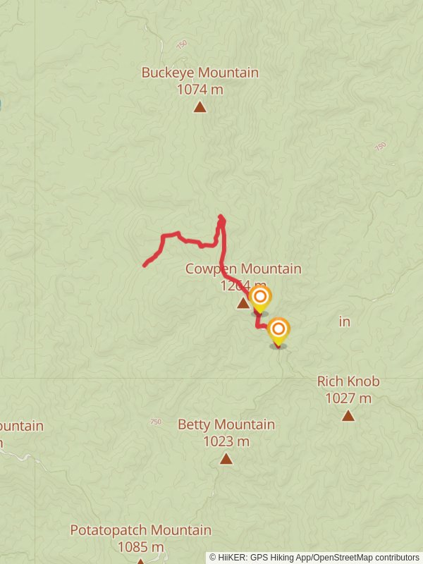 East Cowpen and Panther Creek