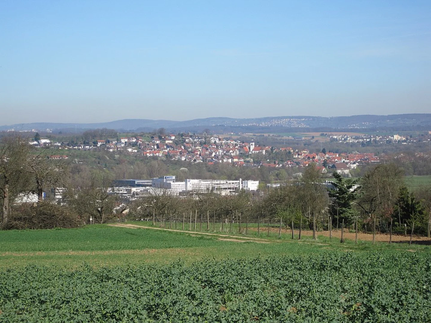An image depicting the trail Neckar via Oberboihinger Rundweg and its surrounding area.