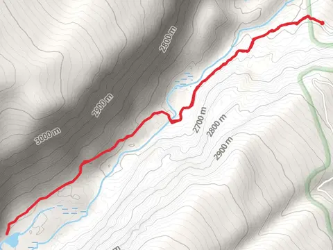 Cross Creek Trail Out and Back