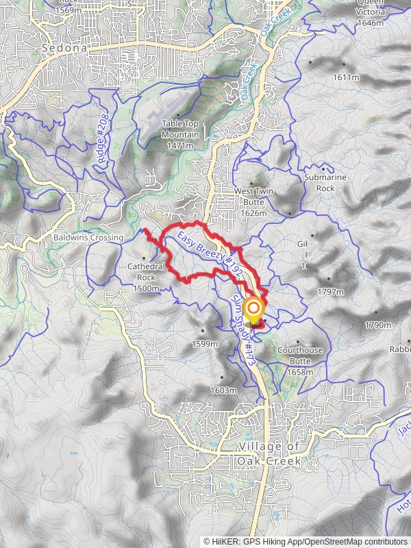 Easy Breezy, Templeton and Bell Rock Pathway Loop Trail