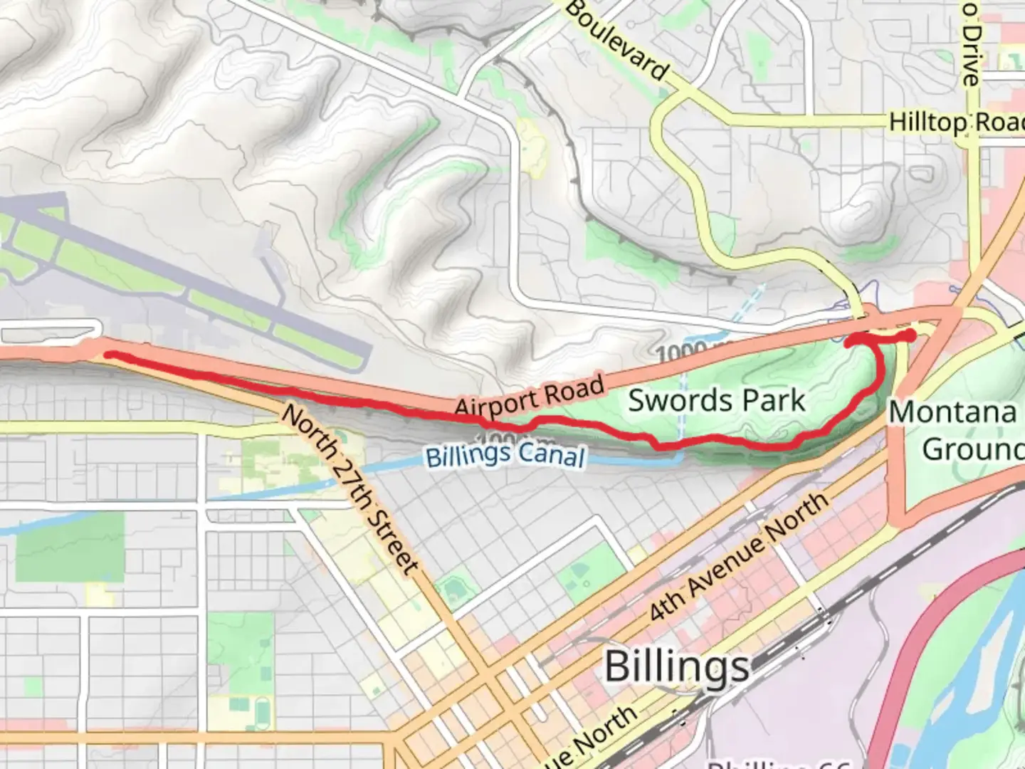 An image depicting the trail Black Otter Trail and its surrounding area.