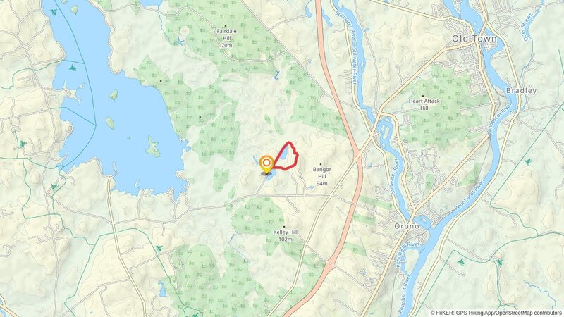 Newman Hill Loop via Caribou Bog Trail