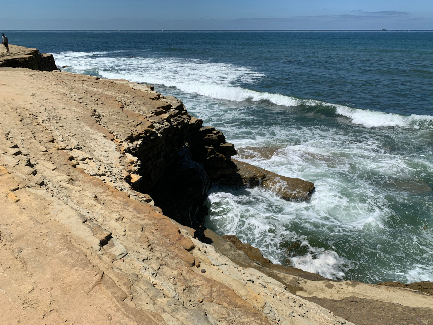 An image depicting the trail Cabrillo Road - Coast Trail and its surrounding area.
