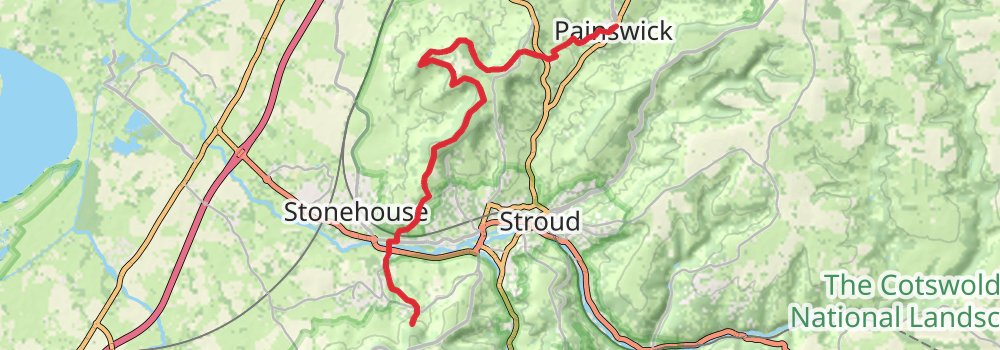 Land's End To John O'Groats stage 26 Map