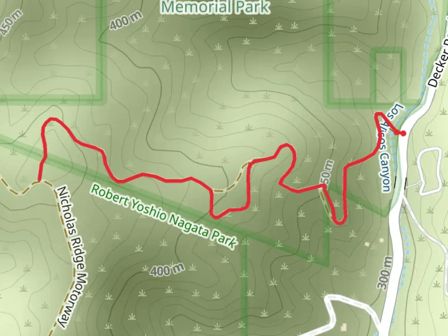 An image depicting the trail Nicholas Pond Trail and its surrounding area.