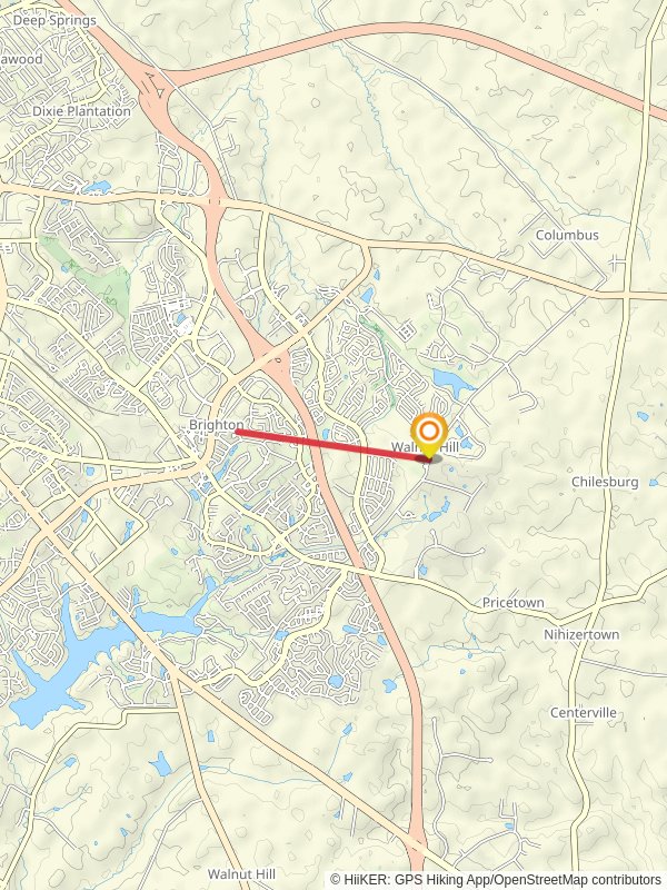 Brighton East Rail Trail via Deer Have Park